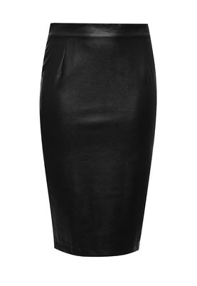 LOST INK PLUS  PENCIL SKIRT IN PU